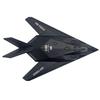 Сплавной истребитель-невидимка F117 Инерционная модель самолета со светом и звуком для мальчиков