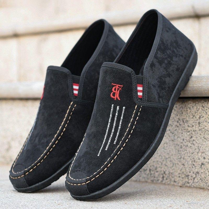 Весна и осень, новейшая мягкая подошва, легкая и дышащая спортивная обувь, хит продаж, мужская мода, повседневная обувь без застежек