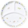 22cm Lunch Plate by Maruku Paju Excellent Dishwasher and Microwave Suitable for Nursery School Reinforced Peter 220SD Three-Compartment (Official) -