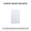 HINW3 Suede Leather Car Smart NFC Card Key Case Cover Shell For BMW M M3 M5 M4 Series X1 X3 X5 X6 X7 535le Keychain Holder Accessories