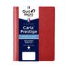 Quo Vadis 2026 Edition "Carla Prestige/Ampara" Planner Diary (Weekly Vertical, Starting December 2025, A7 8x10.5cm, French Edition) Red (qv36801rd)