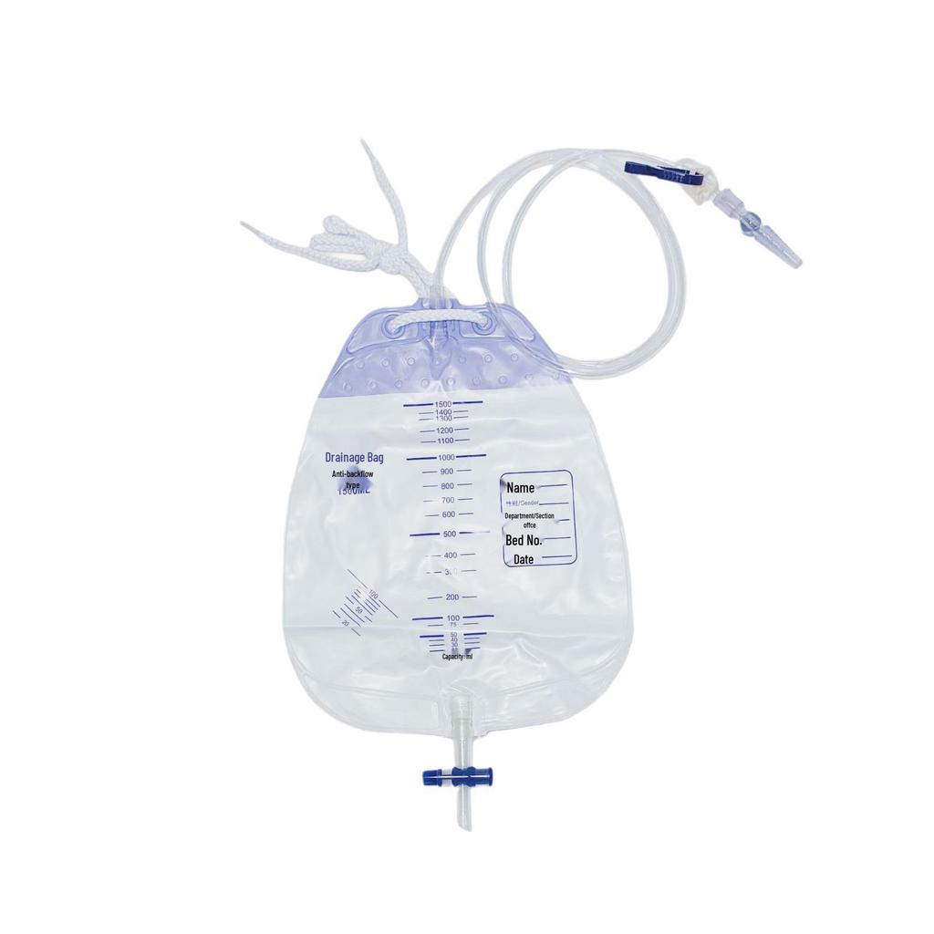 Универсальный антирефлюксный мочеприемник для мужчин, женщин и пожилых людей - одноразовый медицинский мочеприемник