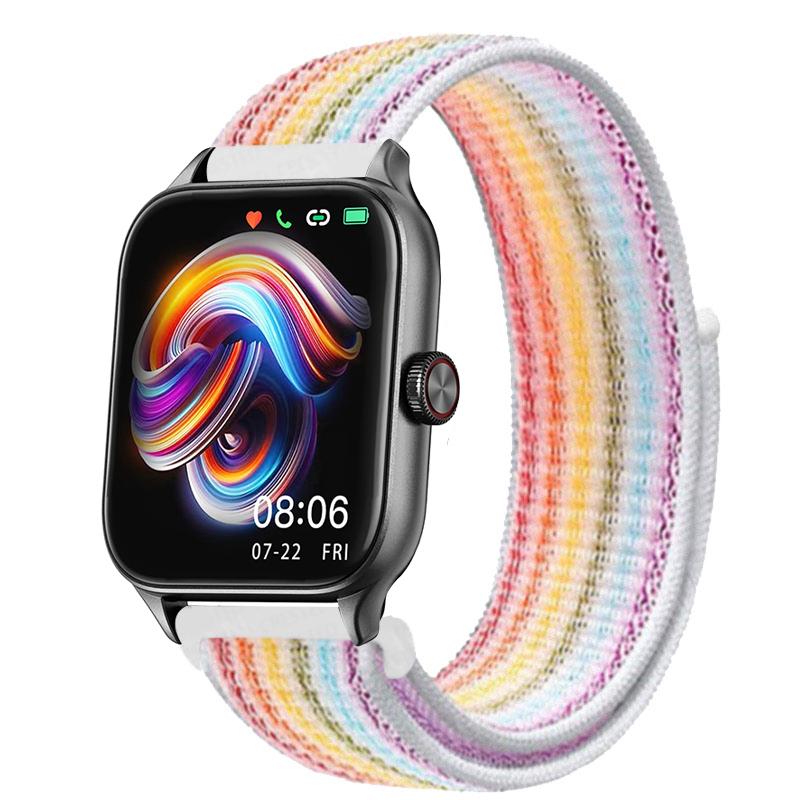 Nylon Loop Band For Amazfit GTS 4/3/2e Mini/GTR 4/3/2e/Balance/Stratos 20/22mm Watch Bracelet for Correa Amazfit Bip 5-6 Straps