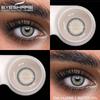 Brown Lenses 1 Pair Colored Contact Lenses for Eyes for Dark Eyes Natural Eye Contacts Fashion Lenses Yearly Blue Lens