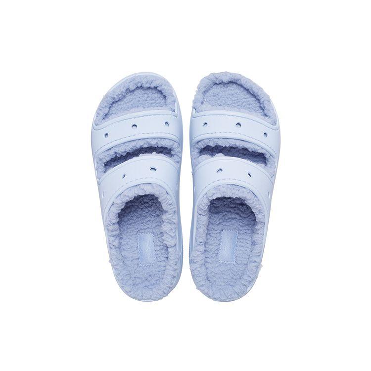 Crocs Comfortable Non-Slip Durable Slide Sandals Women Footwear Blue-Stone 207446-4NS