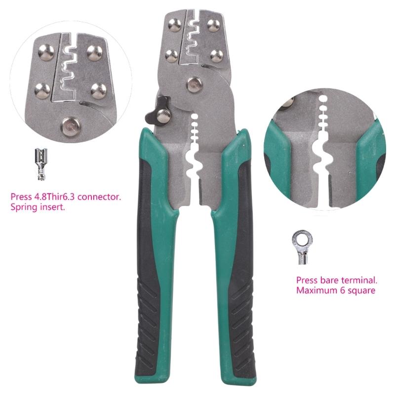 Электрические разъемы U-образные O-образные кабельные наконечники 0,5-4 мм наконечники кабельные клеммы наконечники проводов с набором обжимных клещей