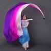 Gauze Scarf Women Stage Performance Wear Belly Dance Gradient Color Flowy Long Scarf Ball Set Photography