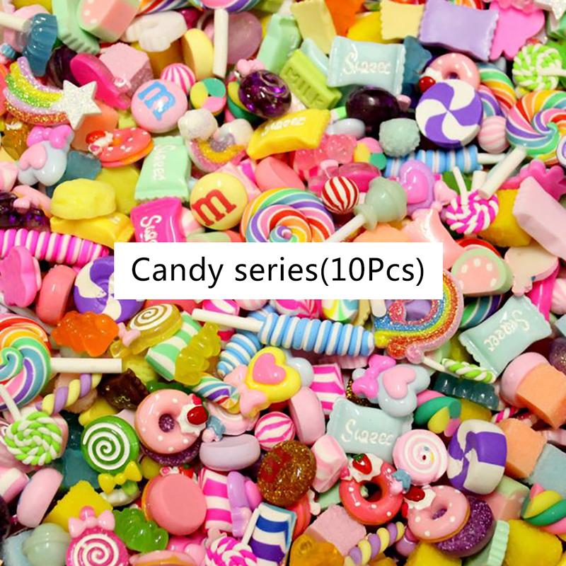 10 шт., кукольный домик, мини-мешок на удачу, слепая коробка, торт, конфеты, хлеб, кукла, еда, кухонная игрушка