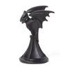 Gothic Candle Holder Vintage Cat Wolf Bat Statue Halloween Candlestick For Home Party Decoration Resin Sculpture