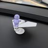 Улучшения Вращающиеся Самолеты Декор Приборной Панели Автомобиля На Солнечной Батарее ABS Аксессуар для Салона Автомобиля с Нескользящим Ковриком