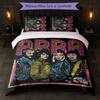 ABBA Print 3Pcs Duvet Cover Set 1 Duvet Cover and 2 Pillowcases Soft Bed Linen For Household Bedroom