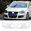 Transparent Housing Front Headlights Lens Shell Cover Glass Lampcover Lampshade For Golf 5 MK5 Jetta 2005 2008 2009