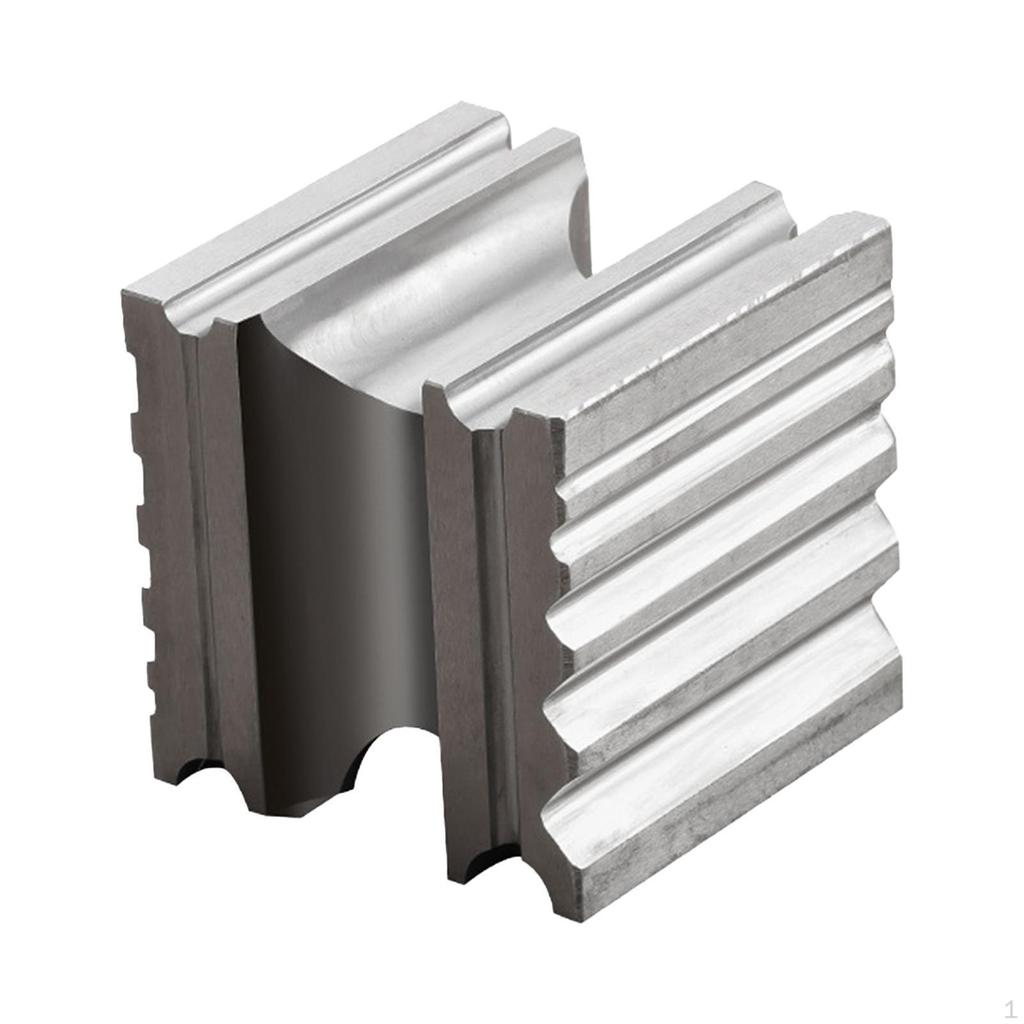 Штамповочный блок, многофункциональный полукруглый металлический формовочный блок для изготовления ювелирных изделий с треугольным профилем