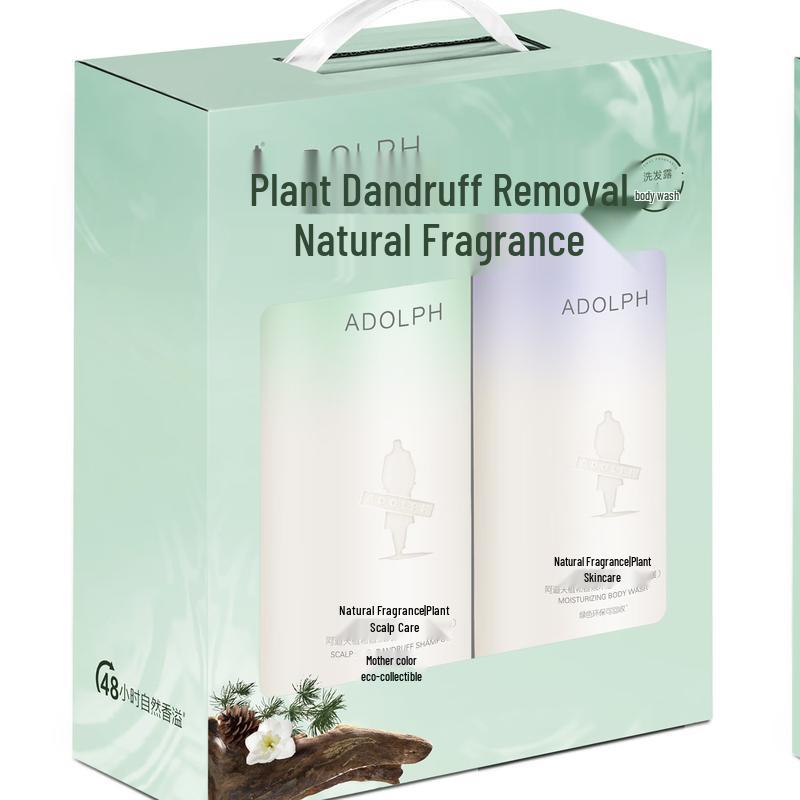 Adolf Natural Scent Anti-Dandruff Shampoo & Shower Gel Set