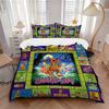 Scoobydoo Mystery Night Print 3Pcs Bedding Setduvet Cover With 2 Bedropillowcase Home Birthday Gift