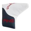 Ping Putter Cover (Ping Style) HC-U2302PC 36870 2023 (02) White/Navy