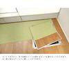 Sanko Kitchen Mat, Made in Japan, Water-Repellent, Deodorizing, Washable, Non-Slip, Long, 60x120cm, Brown, Easy to Place and Adhere, KF-99