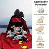 1 шт., Декоративное покрывало Disney Микки Маус для дома, Идеальный подарок для спальни, гостиной, путешествий, кемпинга, автомобиля
