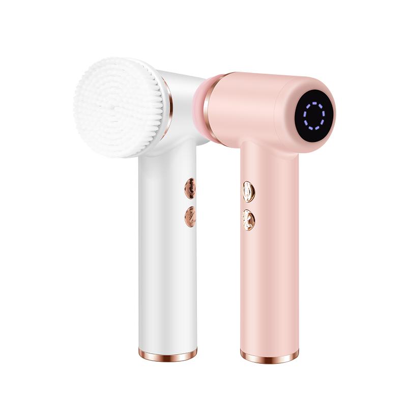 Facial Cleansing Brush Silicone Face Scrubber Rechargeable Exfoliating Massaging Scrub Brush for Men & Women