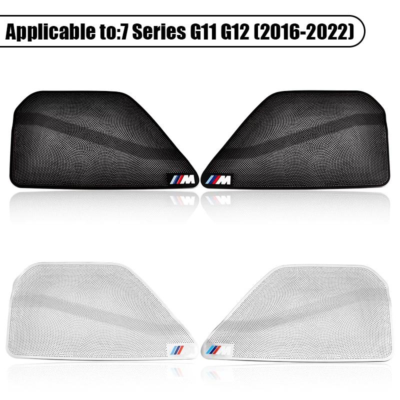 ZWVP7 2Pcs Car Air Outlet Protective Cover Dust Proof Net Interior Stickers Accessories For BMW 3 4 5 6 7 Series X1 X2 X3 X4 X5 X6 F30