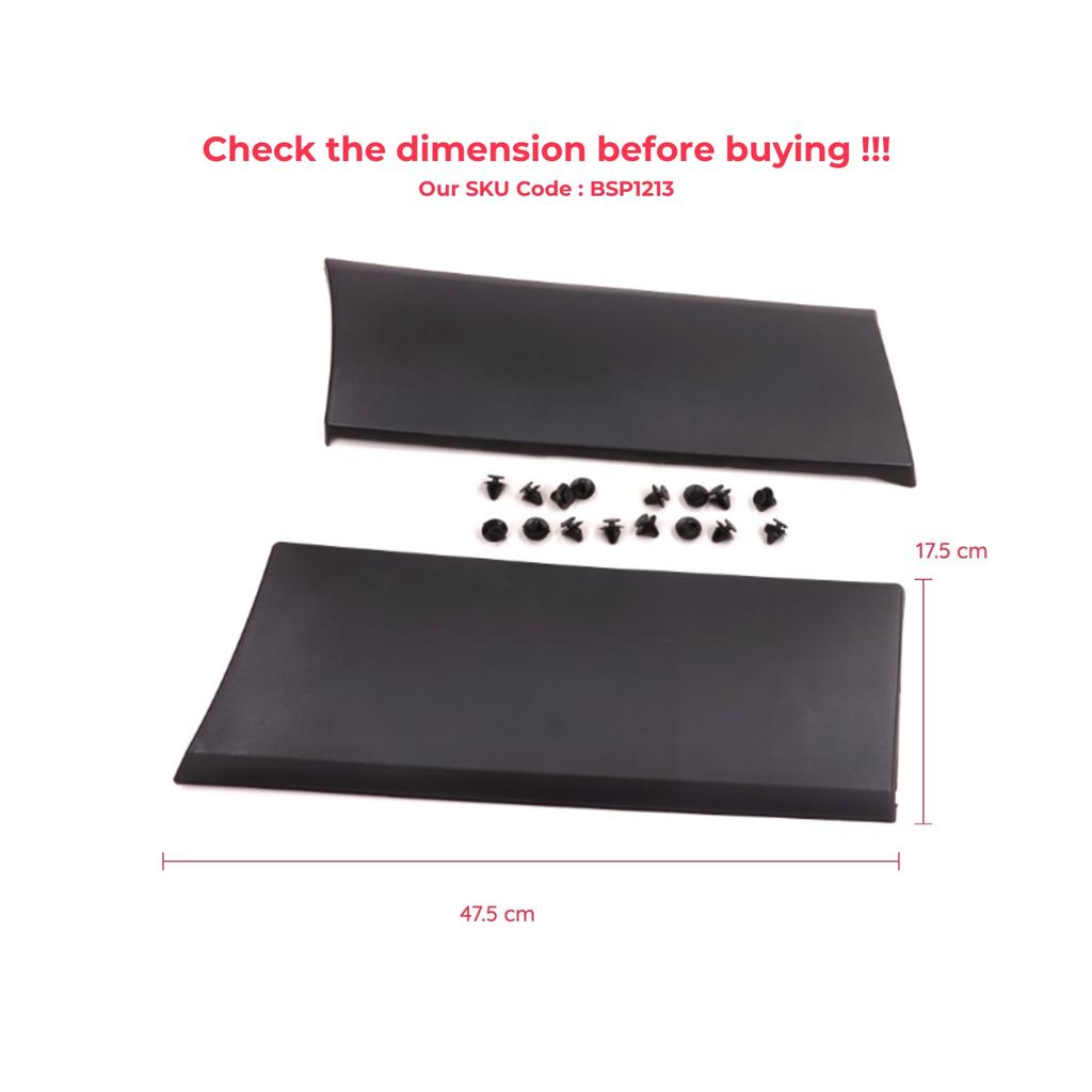 ESP1213 Задняя левая правая боковая молдинговая панель для Renault Trafic MK3 Fiat Talento Opel Vivaro B Nissan NV300 Primastar 788137407