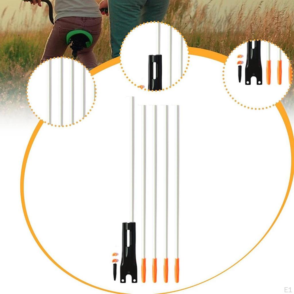 Детский велосипедный флагшток Детский велосипедный флагшток Стекловолокно Быстросъемный портативный Пять секций для