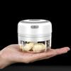 Electric Garlic Press Smart Electric Mini Food Garlic Vegetable Chopper Meat Grinder Crusher Press for Nut Fruit Rechargeable Multi-function Processor