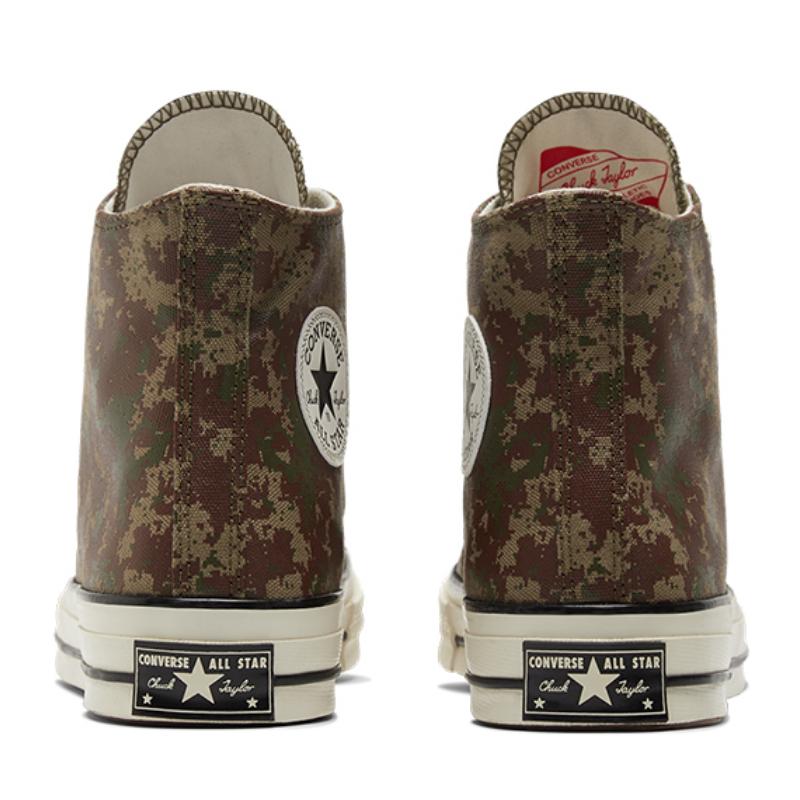 Converse Chuck Taylor All Star 70 Удобные и модные эспадрильи на высокой платформе Унисекс Коричневые и белые
