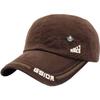 Кепка Белый Клык Логотип Английские Буквы Шляпа Спорт Бег На Открытом Воздухе Мужчины Женщины CA611 (коричневый)