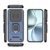 Realme 14 Pro+ 5G Armor Case with Camera Cover and Stand, Blue