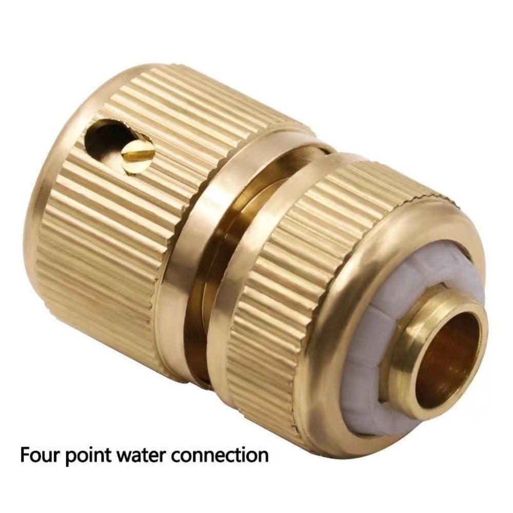 1/2pcs Car Washer Garden Hose Connector 1/2" Garden Irrigation Durable Garden Water Connectors