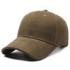 Spring Summer Men Peak Cap Outdoor Sun Hat Hard Top Solid Color Baseball Cap Sunscreen Sun Hat Fishing Hat