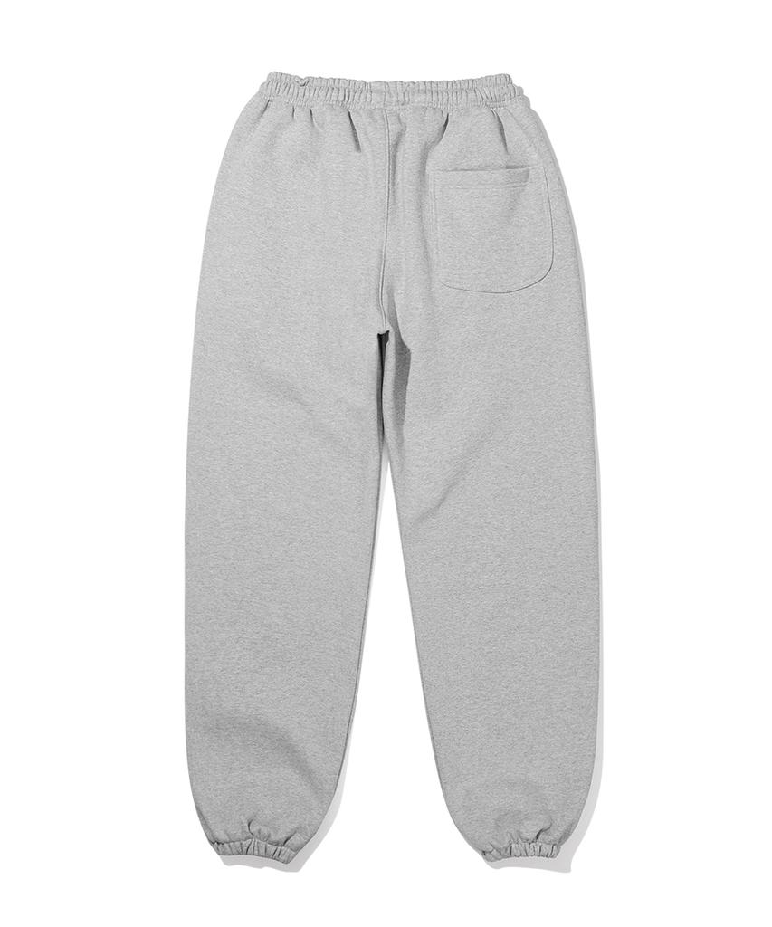 GAINSBORO Мягкие хлопковые флисовые спортивные штаны_Серый меланж