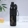 Large Capacity Vacuum Insulated Stainless Steel Water Bottle With Carry Rope Outdoor Hiking Office Use