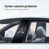 Автомобильные наклейки Декоративная накладка на центральную стойку B-столб ПЭТ наклейки Автоаксессуар Для Mitsubishi Eclipse Lancer Outlander ASX Colt