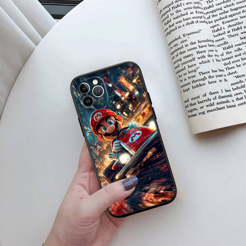 MH85 M-Marios Phone Shell Case for iPhone 7 8 11 12 13 14 15 16 17 16E XS Pro Max XR X SE Air