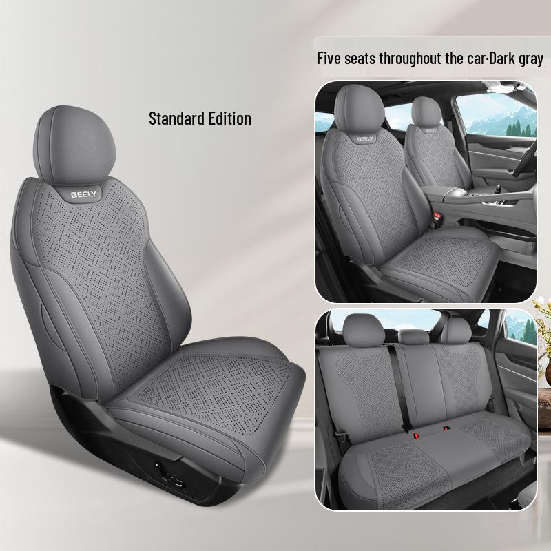Идеально подходит для Geely Boyue 2026 года, этот дышащий чехол на сиденье обеспечивает полное покрытие и идеально подходит для обновления интерьера вашего автомобиля.