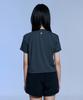 OFFGRID W Coulier Askin Crop Short Sleeve T-Shirt - Charcoal
