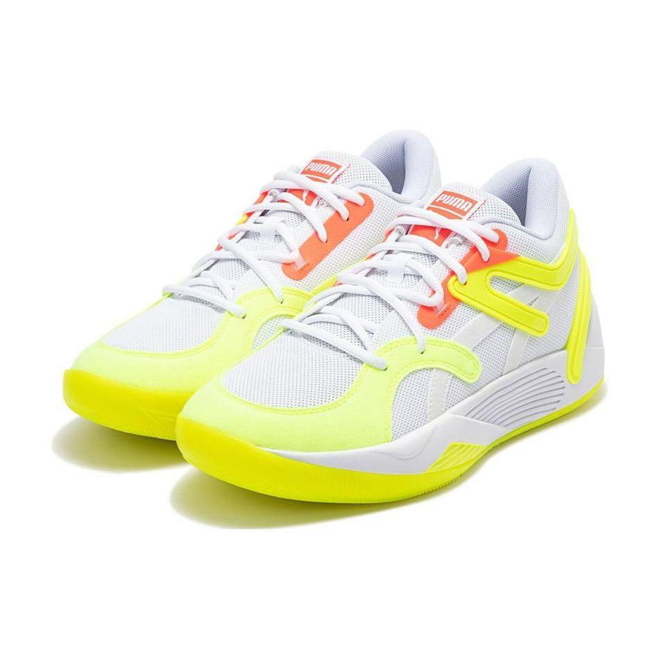 Puma TRC Blaze Court Светящиеся кроссовки для мужчин Белые 377400-01