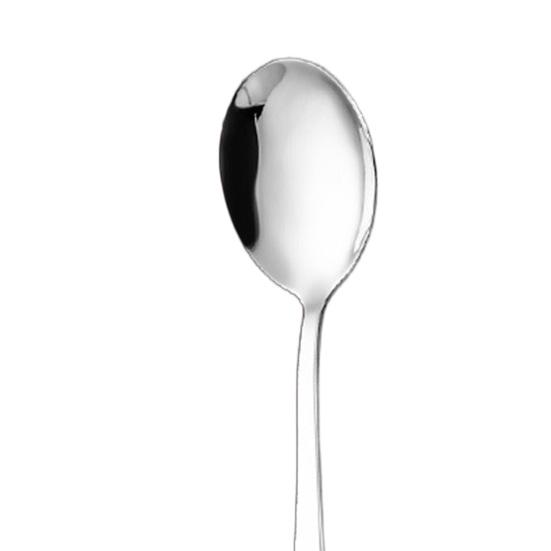 Ложка с деревянной ручкой, сервировочные столовые ложки из нержавеющей стали, нержавеющая обеденная ложка для домашней кухни, ресторана, пикника