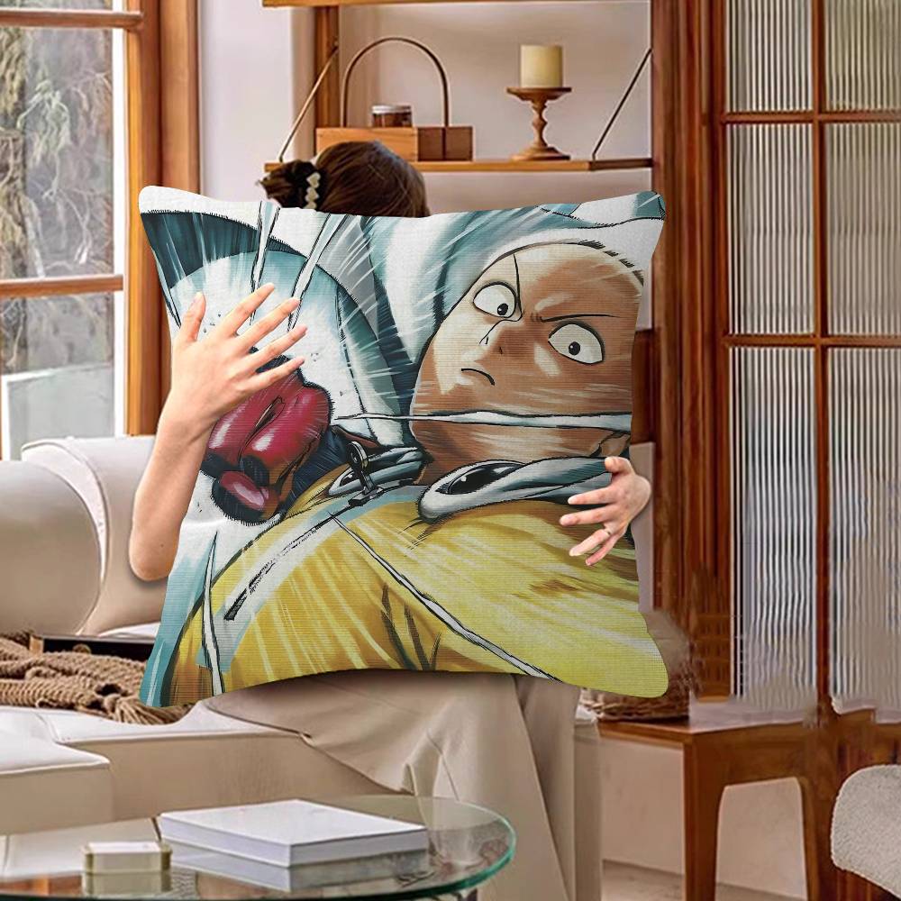 1 шт. Забавная аниме-подушка O-One P-Punch Man с кленовым дизайном, чехол для подушки, декор «Счастливая осенняя пора», праздничный декор, чехол для подушки
