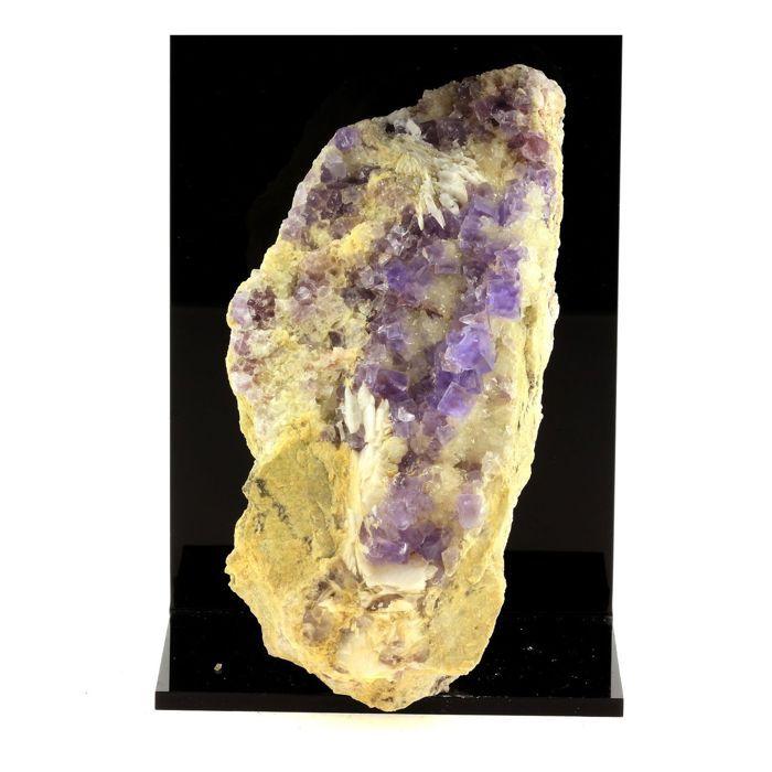 Pierres et Minéraux. Fluorite + Baryte. 2355.0 ct. Berbes, Asturias, Espagne.