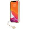 Etui do iPhone 14 Pro Guess 4G Charms Collection Szare