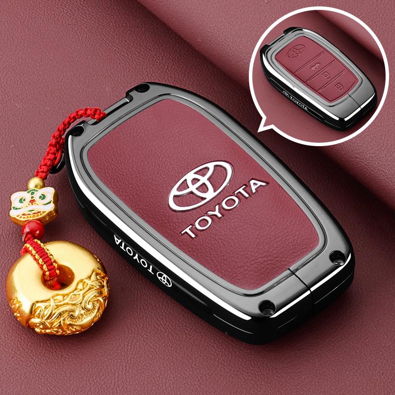 ACS2 Чехол-брелок Совместим с Toyota RAV4 Prime Corolla Cross Tundra Grand Highlander Venza Sienna Land Cruiser Fortuner