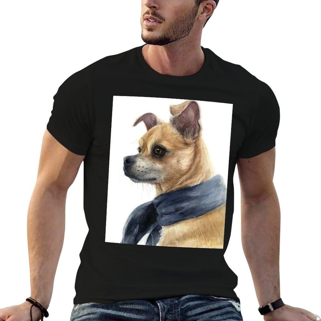 Chug Dog Chihuahua Pug Art Tshirt T Shirts For Unisex Graphic Vintage Unisex T Shirts For Unisex Casual Essential T Shirt Tshirt