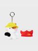 Line Friends MININI School Hamni Plush Keychain