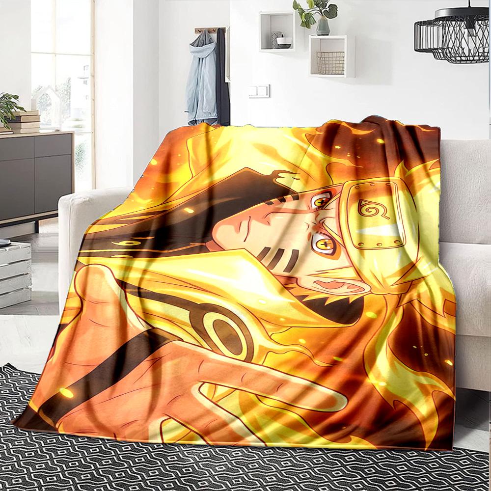Naruto Blanket Soft Cozy Perfect for Bedding Picnics Bed for All Seasons Modern Birthday Christmas Gift Blanket