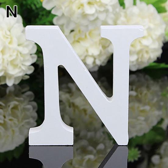 Large Wooden Letter Alphabet Wall Hanging Wedding Party Home Shop Decoration