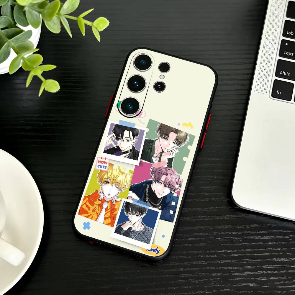 Чехол для телефона Tamon's B-Side для Samsung S26, S25, S24, S23, S22, S21, S20, Plus, Fe, Lite, Другие Черный Чехол