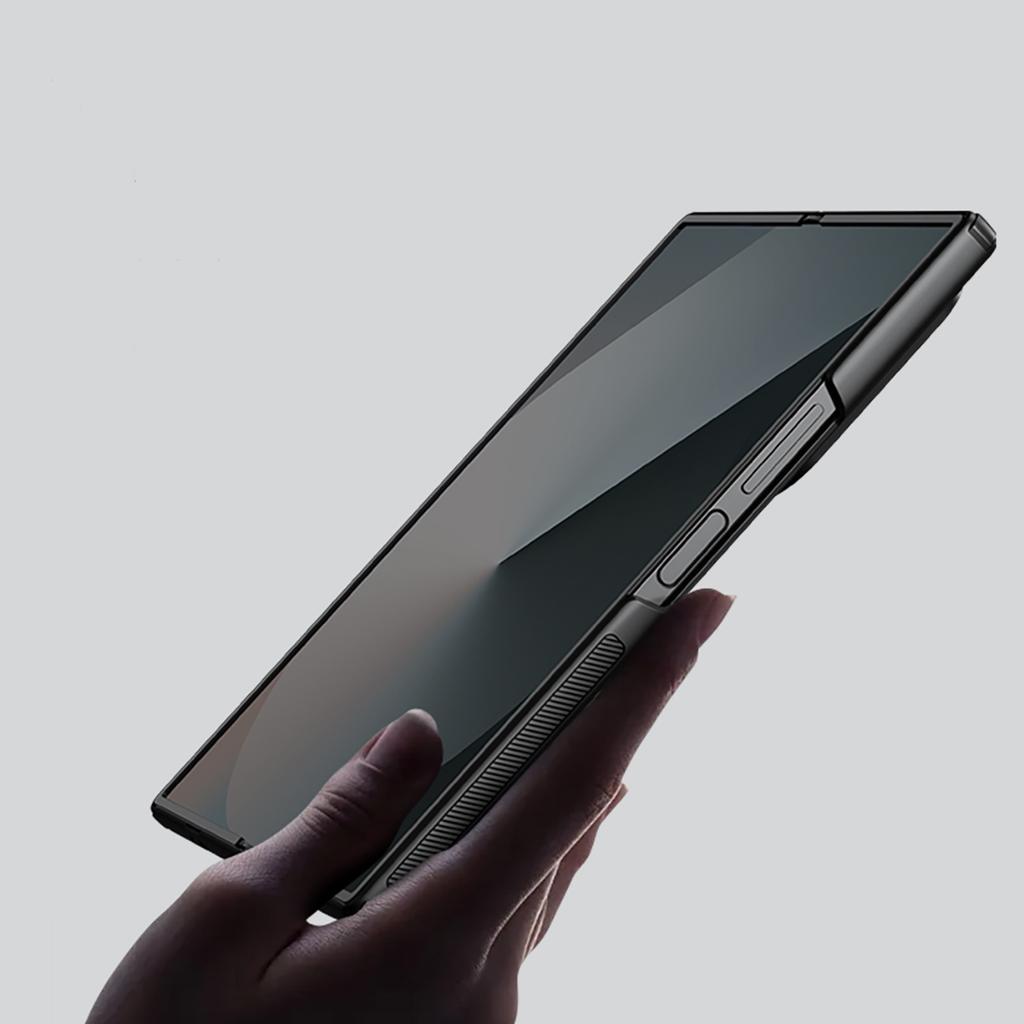 Nillkin Super Frosted Shield Magnetic Case with S Pen Holder for Samsung Galaxy Z Fold 6 5G - Black